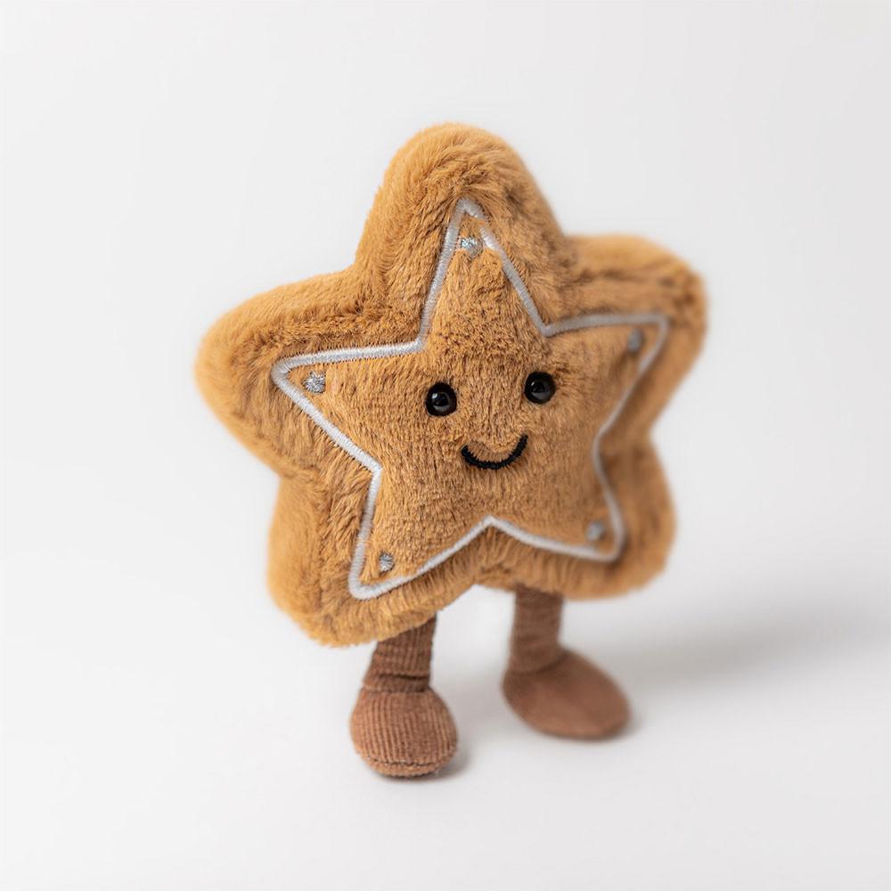 Food Jellycat Plyšáci Amuseables Star Cookie,13cm x 10cm x 3cm Hnědé | CFQOR-6457