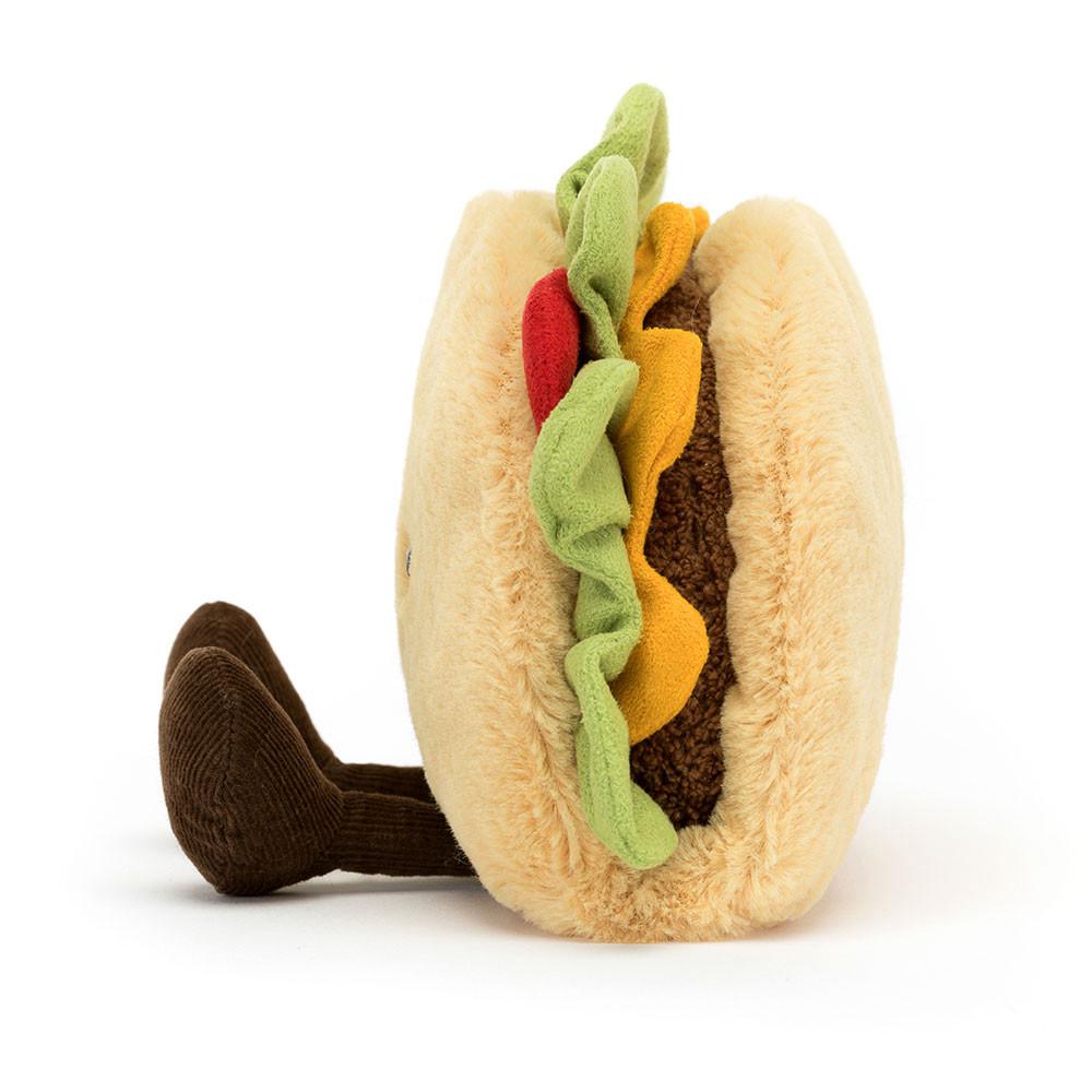 Food Jellycat Plyšáci Amuseables Taco,13cm x 17cm x 5cm Béžový | CLBUQ-6385