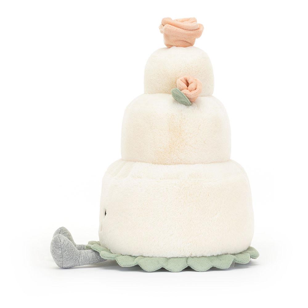 Food Jellycat Plyšáci Amuseables Wedding Cake,30cm x 19cm x 19cm Bílé | YMLEZ-1687