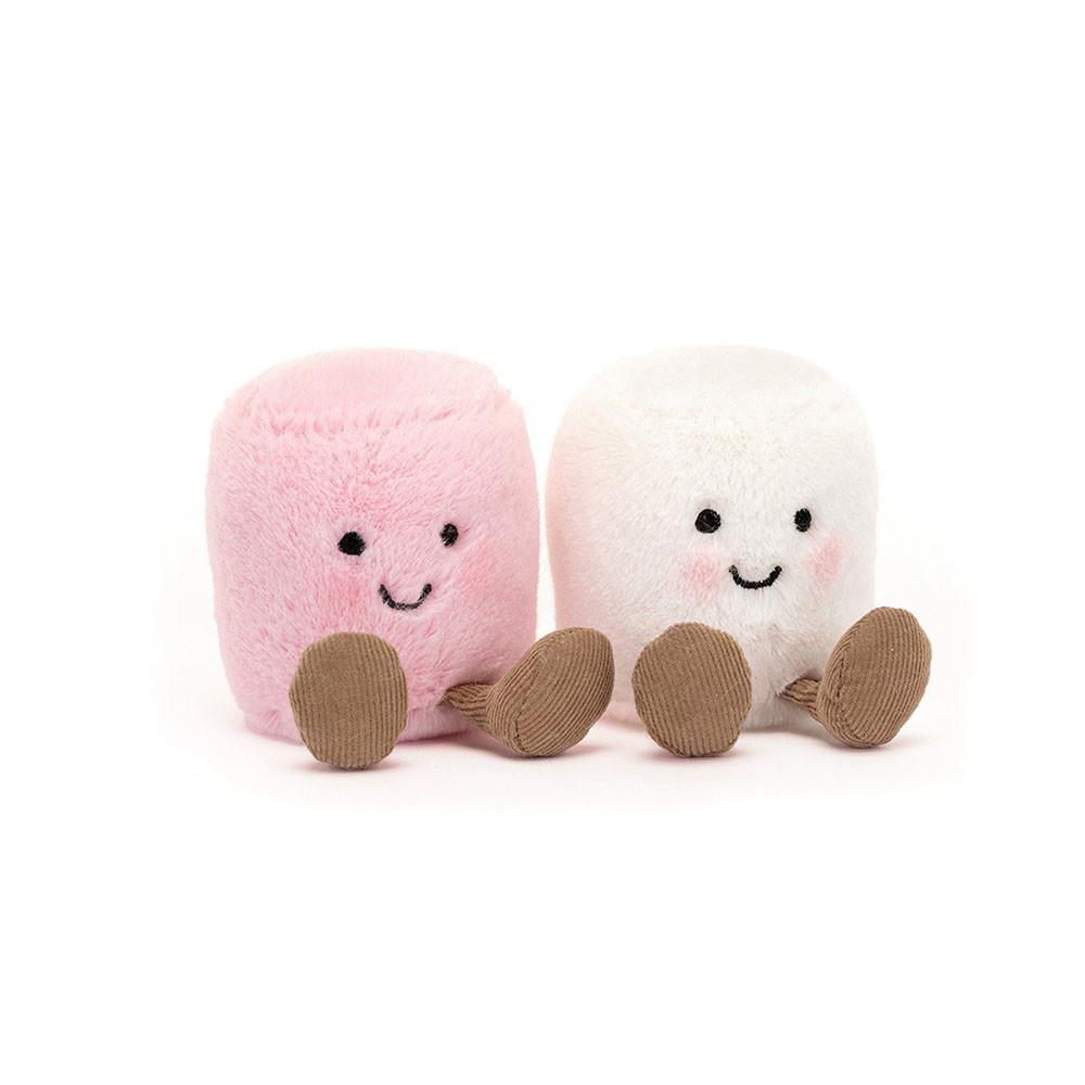 Food Jellycat Plyšáci Amuseables and White Marshmallows,9cm x 15cm x 5cm Růžové | ACFLR-5247