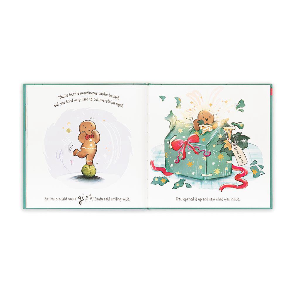 Food Jellycat Plyšáci Gingerbread FBook and Jolly Gingerbread FOriginal, Hnědé | FQEXN-8240