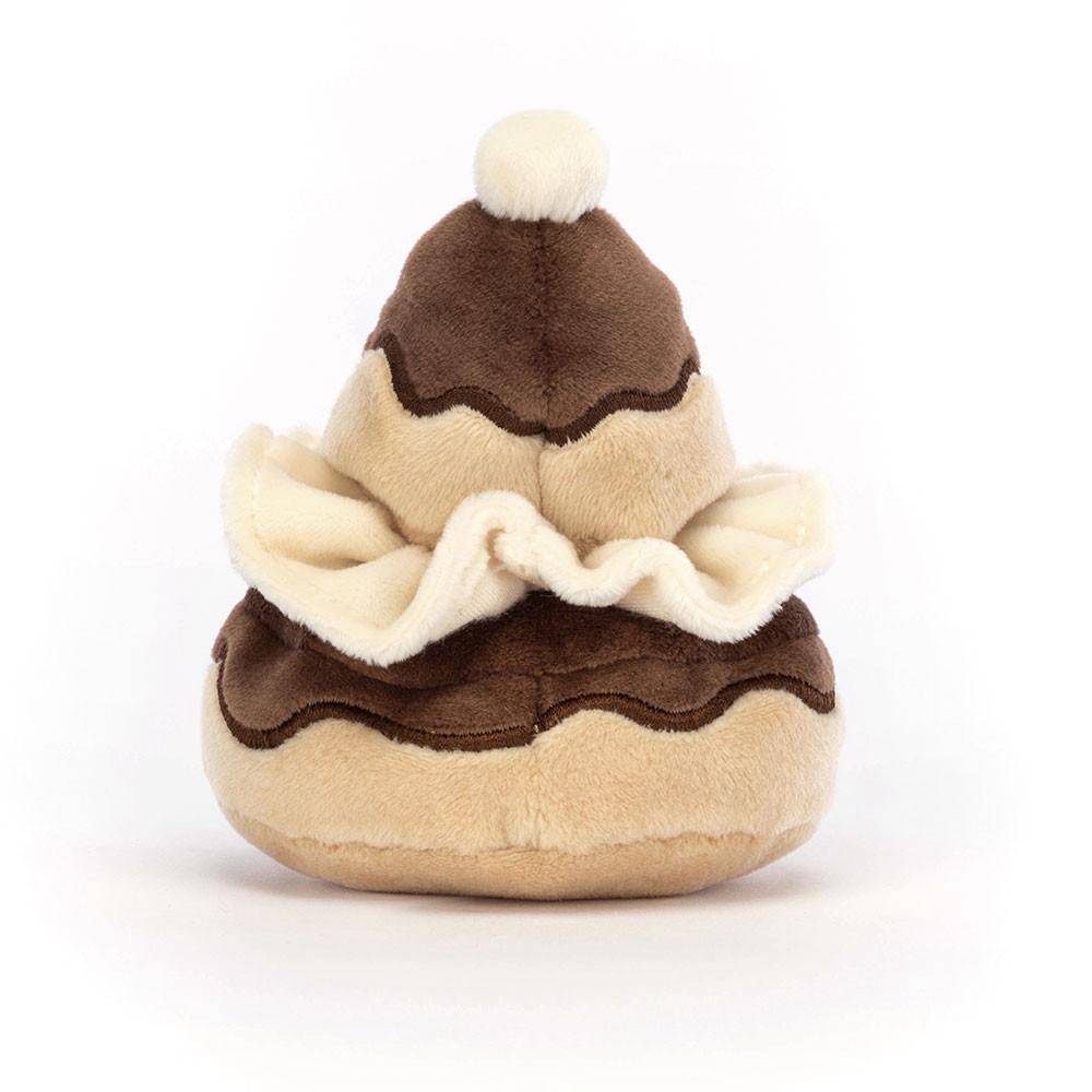 Food Jellycat Plyšáci Pretty Patisserie Religieuse,9cm x 8cm x 7cm Béžový | CJQKO-1840