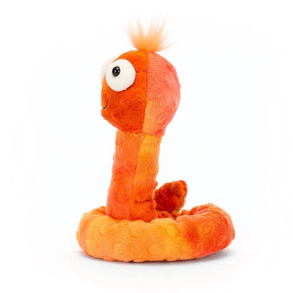 Hmyz Jellycat Plyšáci Winston Worm,16cm x 8cm x 10cm Oranžové | LRJKO-6524