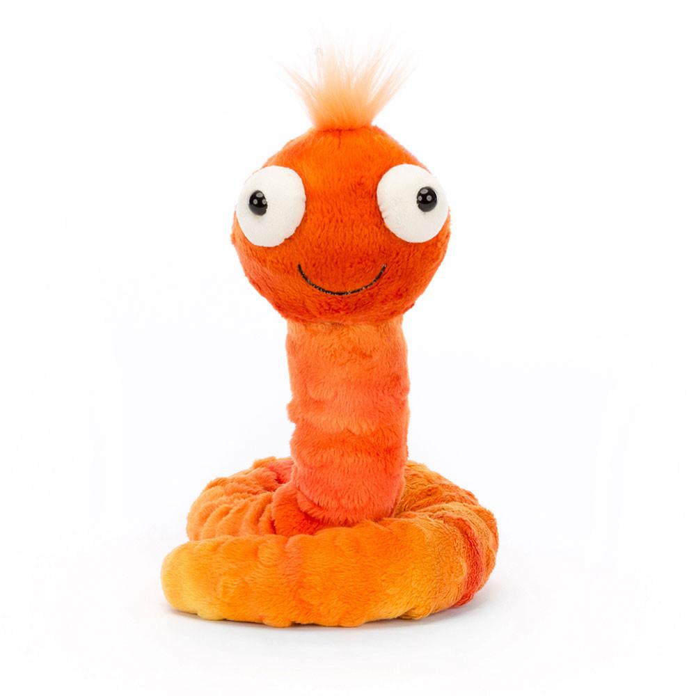 Hmyz Jellycat Plyšáci Winston Worm,16cm x 8cm x 10cm Oranžové | LRJKO-6524