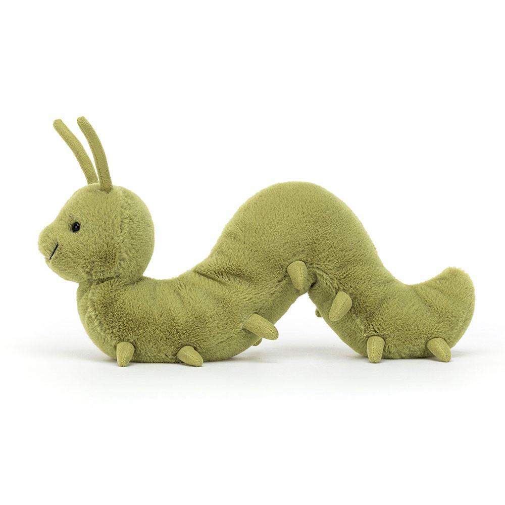 Hmyz Jellycat Plyšáci Wriggidigerpillar,11cm x 5cm x 25cm Zelene | JOCQH-7951
