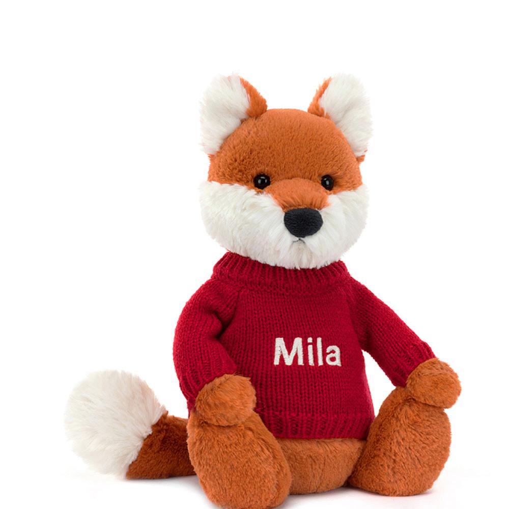 Jumpers Jellycat Bashful Fox Cub,31cm x 12cm x 9cm Oranžové | KUJRA-3706