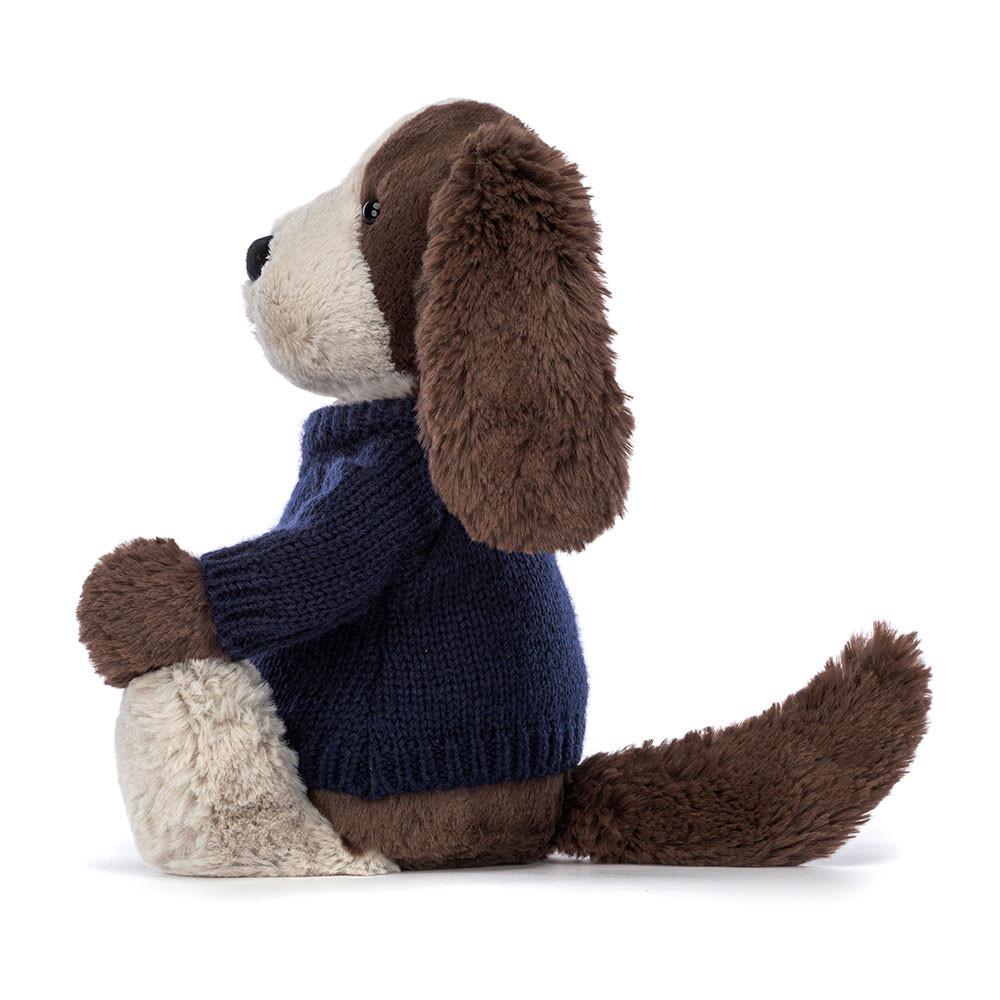 Jumpers Jellycat Bashful Fudge Puppy,31cm x 12cm x 9cm Hnědé | MYFTU-8652