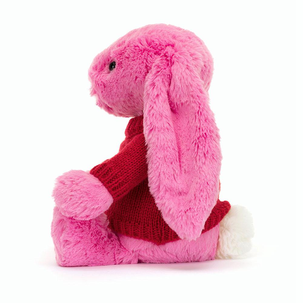 Jumpers Jellycat Bashful Hot Bunny,31cm x 12cm x 9cm Růžové | UDBWV-2317