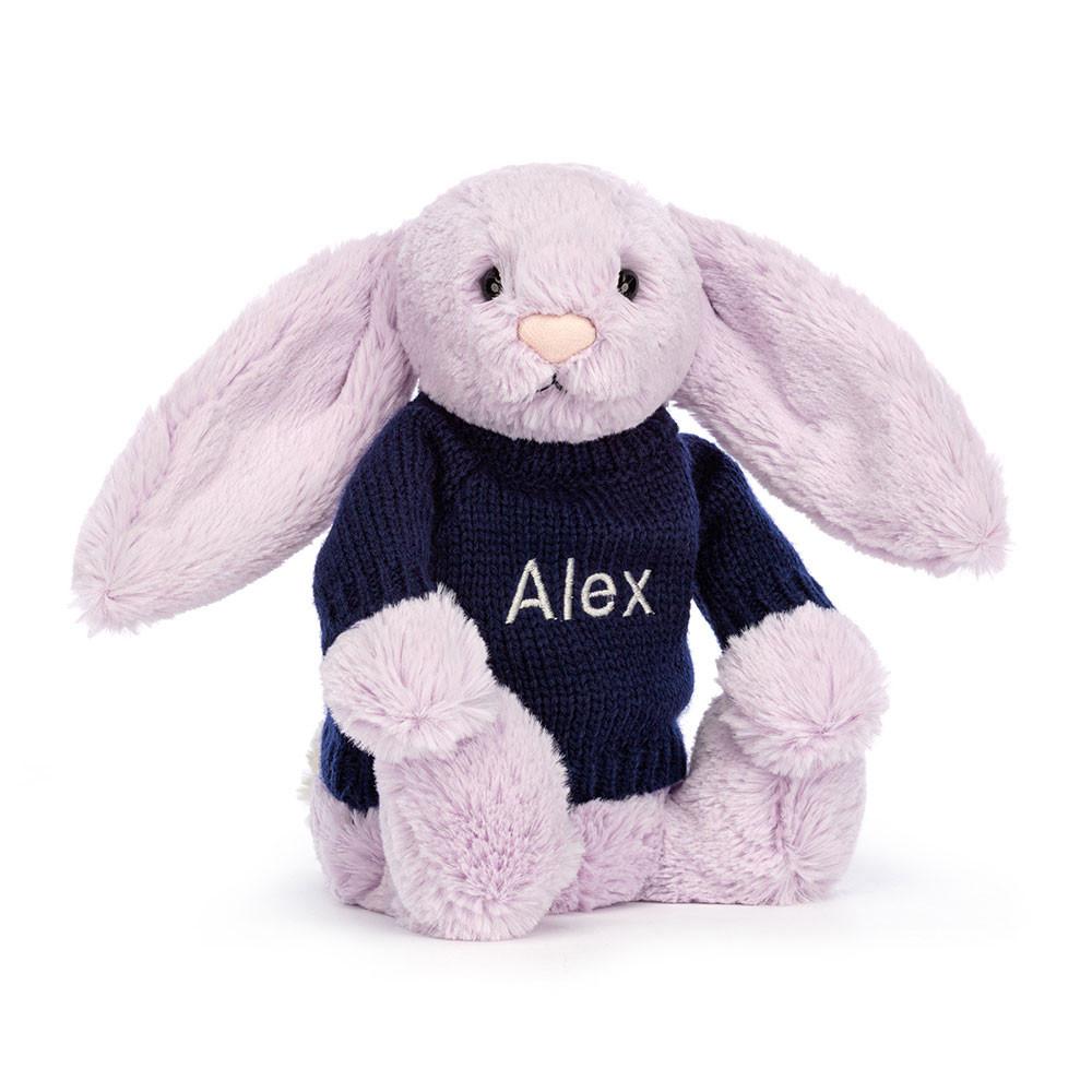Jumpers Jellycat Bashful Lilac Bunny,31cm x 12cm x 9cm Fialové | HVMRX-7142