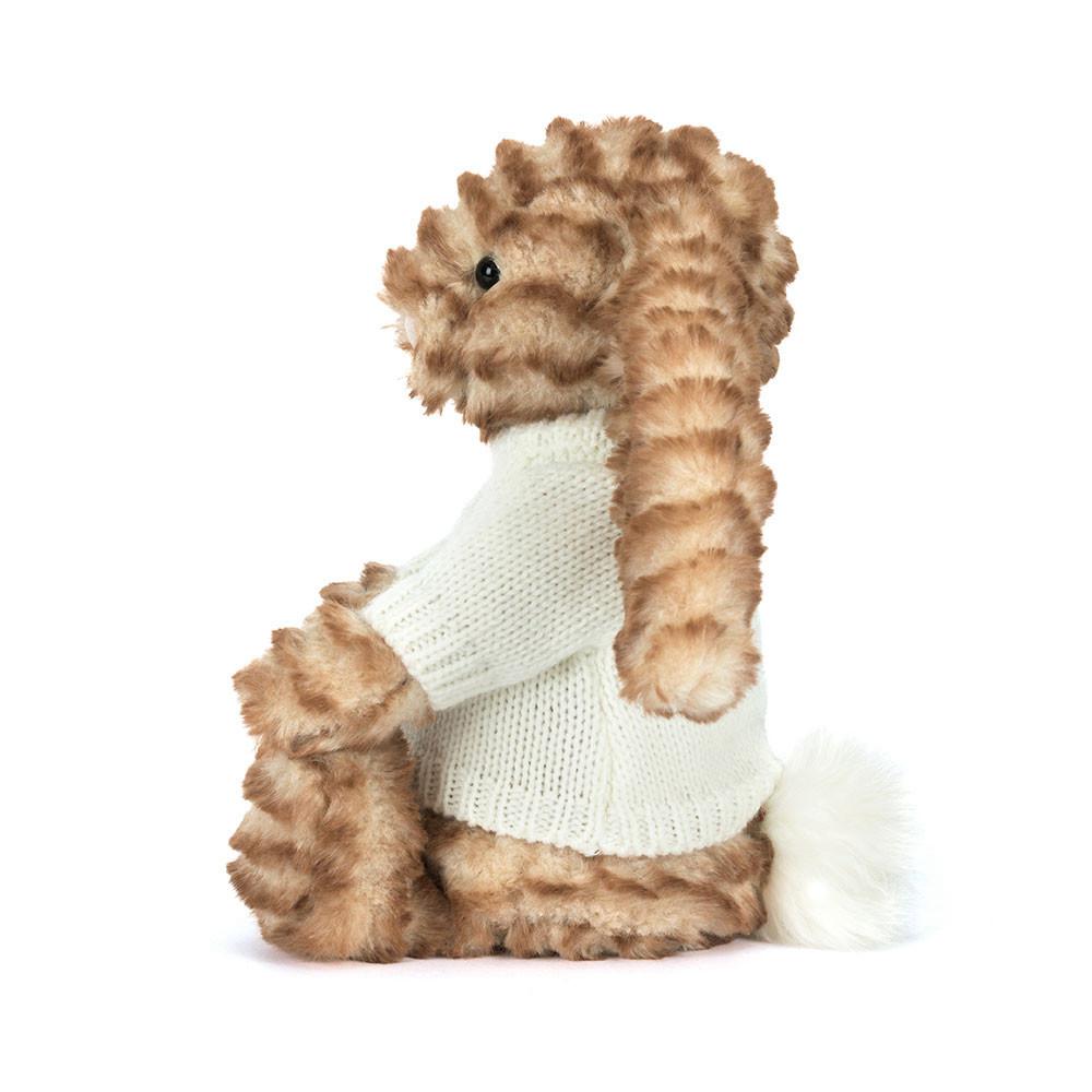 Jumpers Jellycat Bashful Luxe Bunny Juniper with Cream Jumper,31cm x 12cm x 9cm Hnědé | MAGPW-8064
