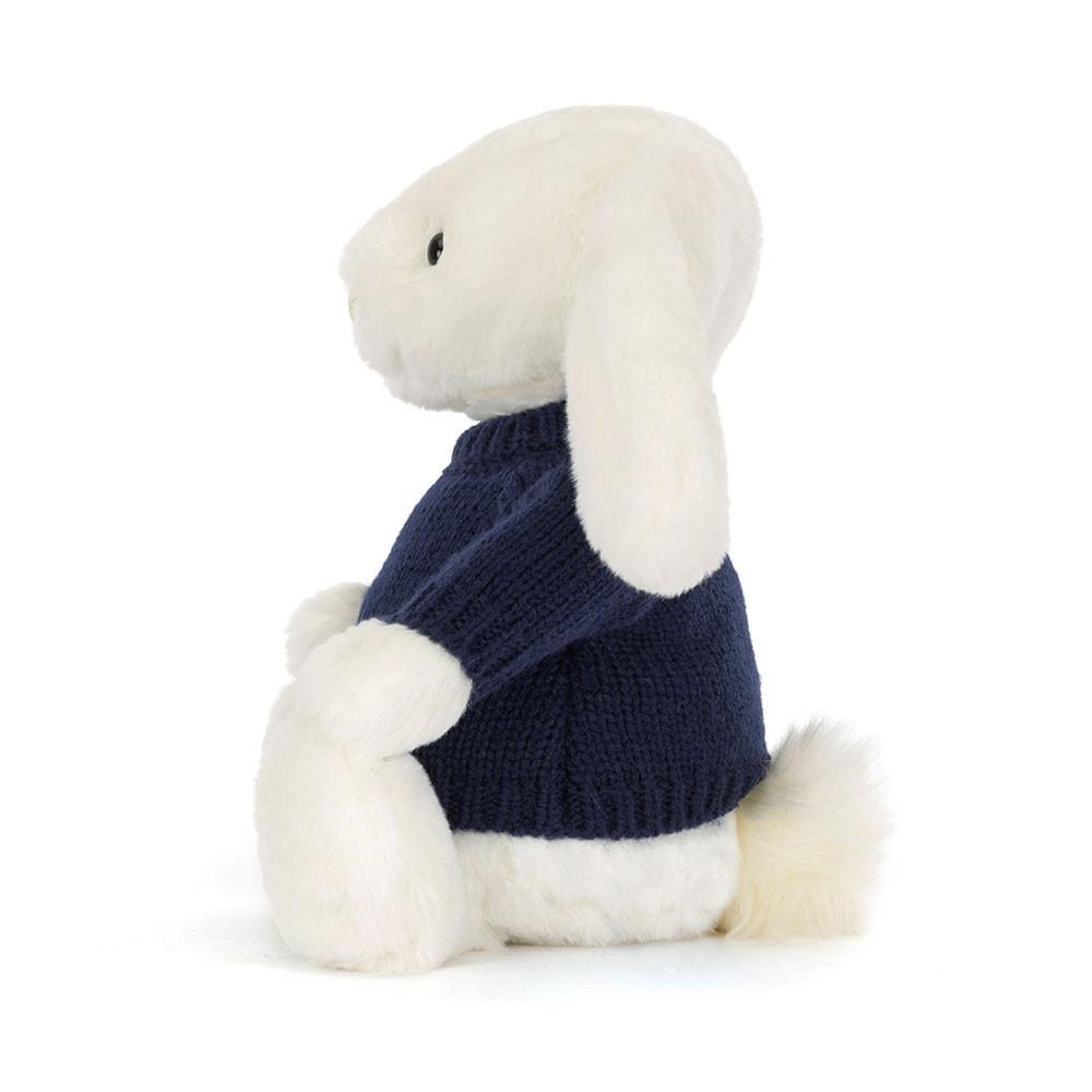 Jumpers Jellycat Bashful Luxe Bunny Luna,31cm x 12cm x 9cm Bílé | UFOWP-9780