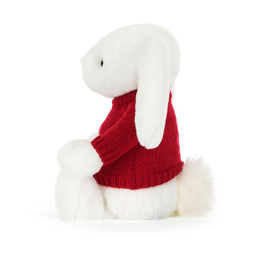 Jumpers Jellycat Bashful Luxe Bunny Luna,31cm x 12cm x 9cm Bílé | KTNZY-1702
