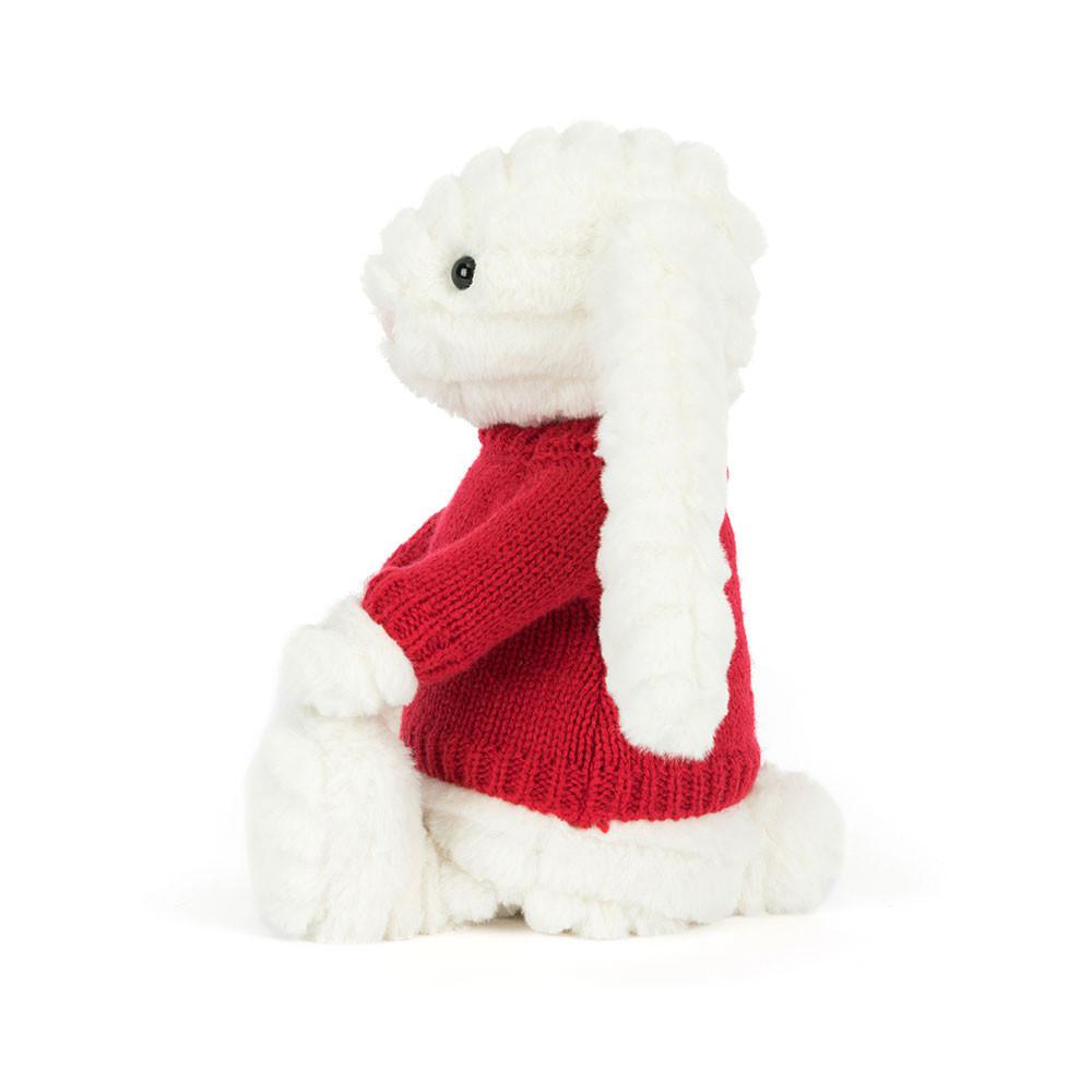 Jumpers Jellycat Bashful Luxe Bunny Nimbus,31cm x 12cm x 9cm Bílé | WTBOF-0185