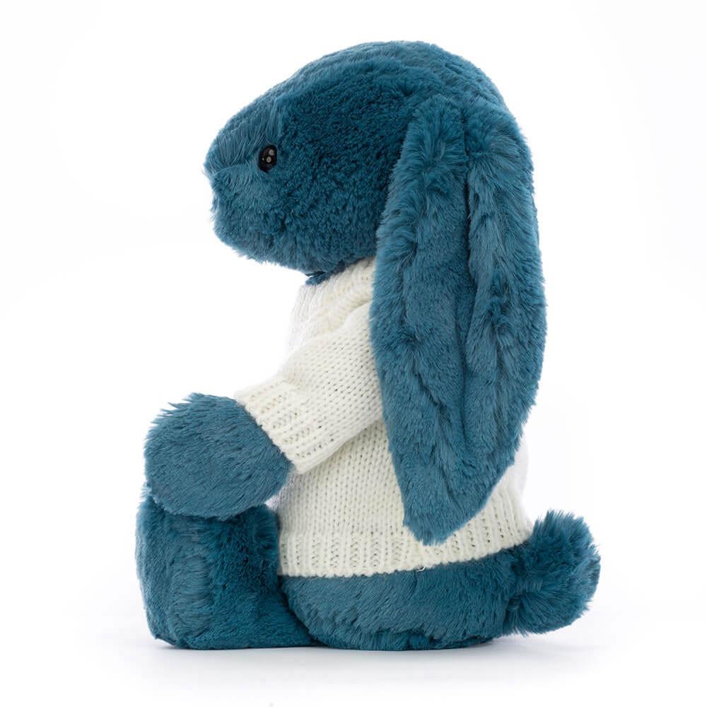 Jumpers Jellycat Bashful Mineral Bunny with Cream Jumper,31cm x 12cm x 9cm Blankyt | HQGXW-0532