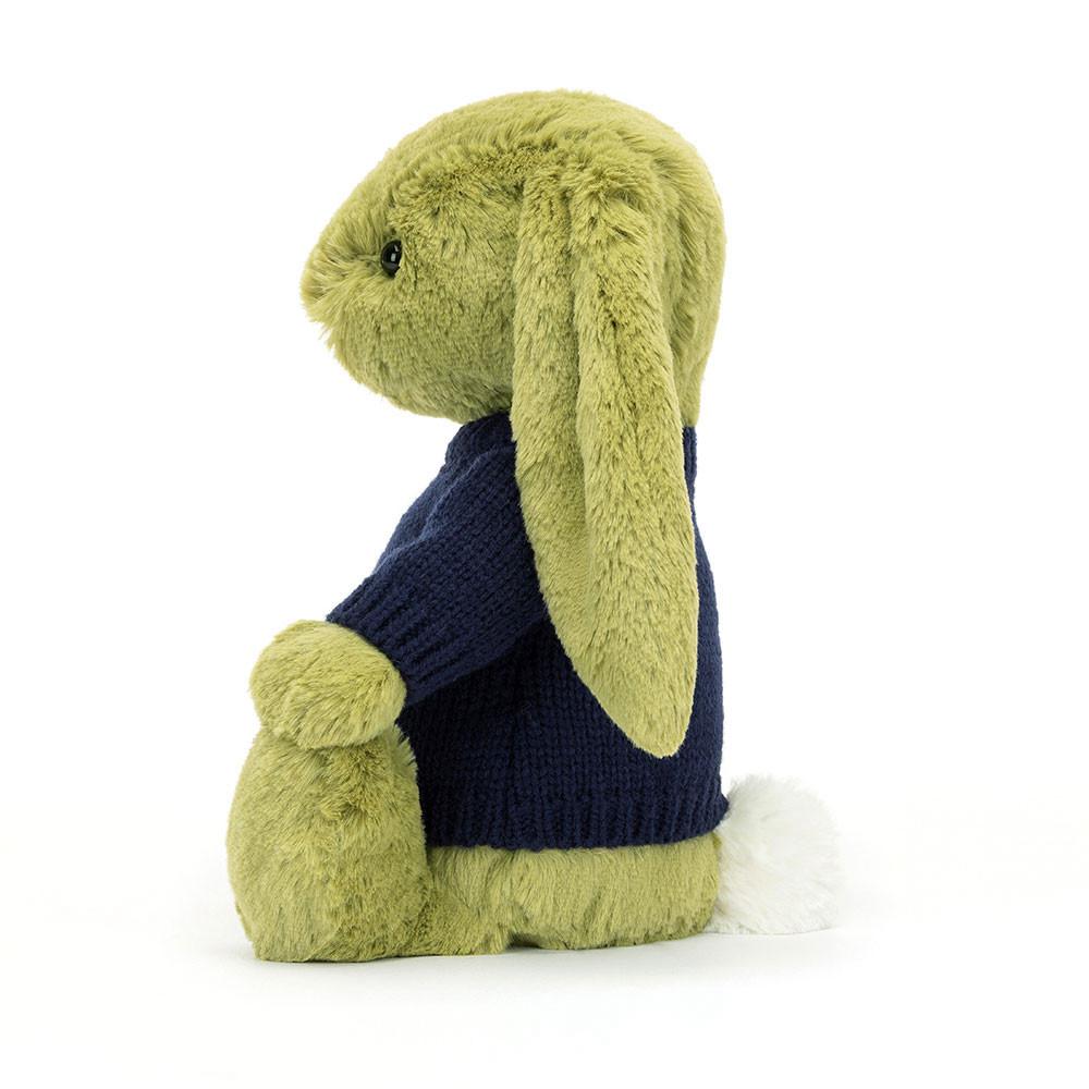 Jumpers Jellycat Bashful Moss Bunny,31cm x 12cm x 9cm Zelene | NYEIH-3205