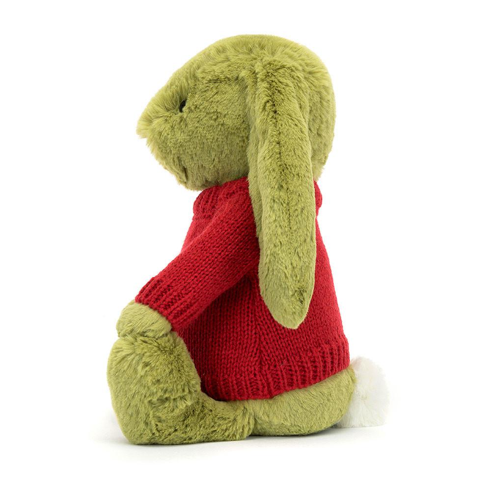 Jumpers Jellycat Bashful Moss Bunny,31cm x 12cm x 9cm Zelene | VYCQG-7091