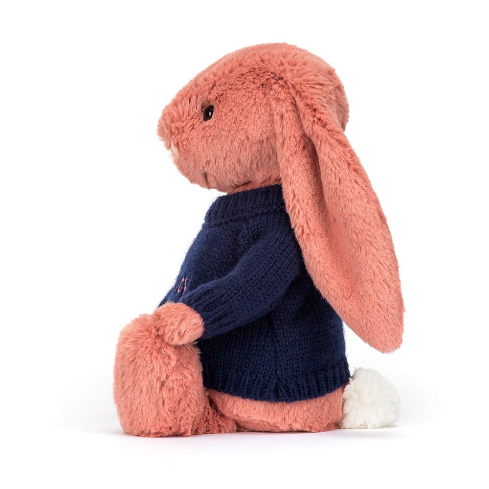 Jumpers Jellycat Bashful Sorrel Bunny,31cm x 12cm x 9cm Oranžové | RVQGO-0458