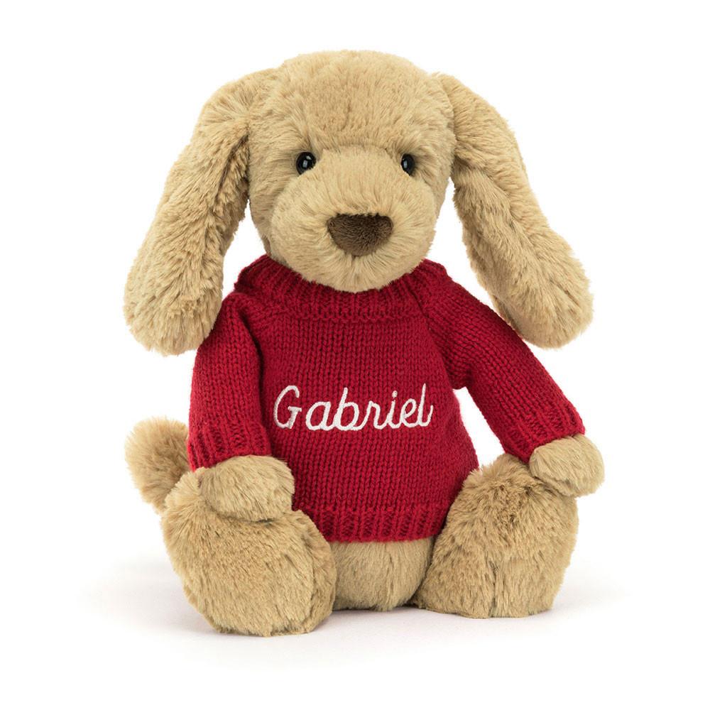 Jumpers Jellycat Bashful Toffee Puppy,31cm x 12cm x 9cm Hnědé | GOYSF-2357