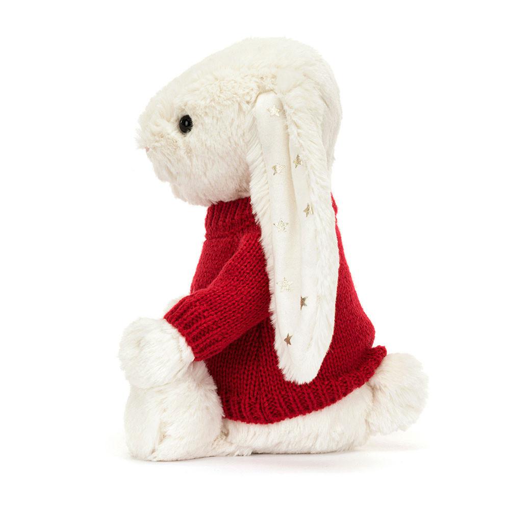Jumpers Jellycat Bashful Twinkle Bunny,31cm x 12cm x 9cm Bílé | XVWOG-1095