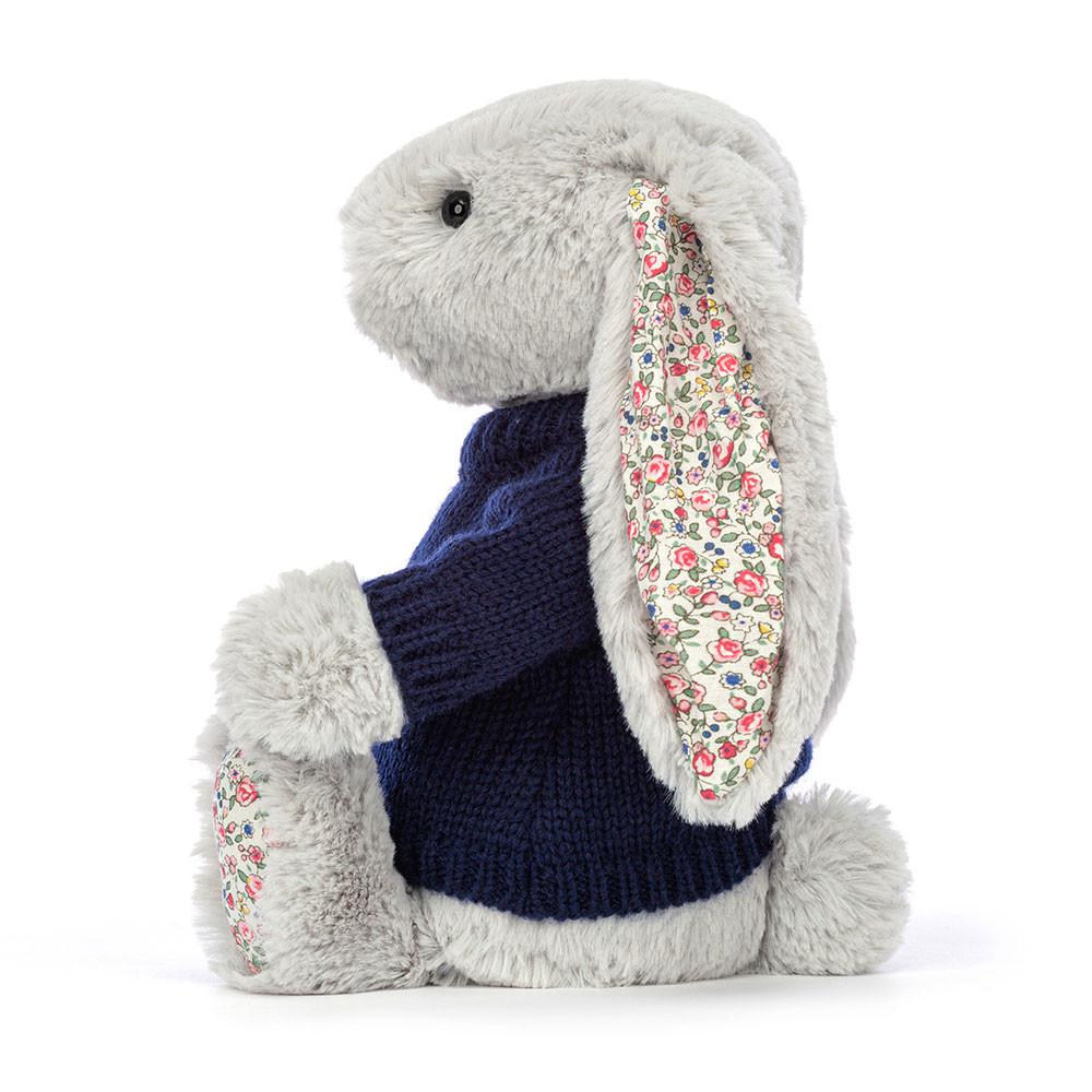 Jumpers Jellycat Blossom Bunny,31cm x 12cm x 9cm Šedé | UANMB-3245