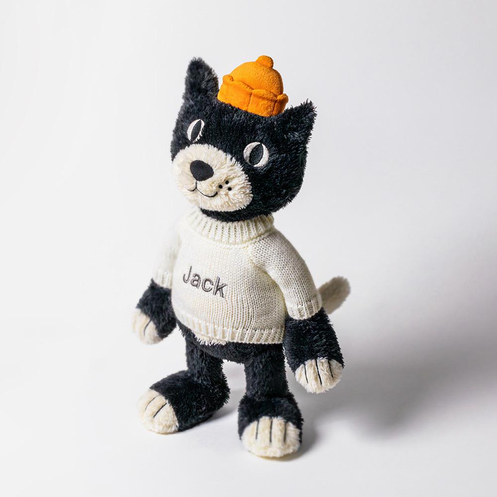 Jumpers Jellycat Jellycat Jack with Cream Jumper,32cm x 11cm x 9cm Černé | PVHBJ-1894