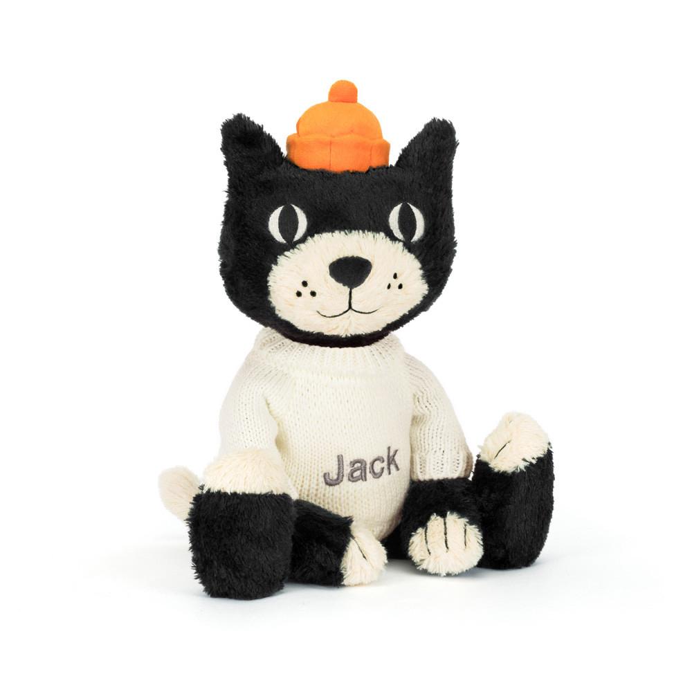 Jumpers Jellycat Jellycat Jack with Cream Jumper,32cm x 11cm x 9cm Černé | PVHBJ-1894