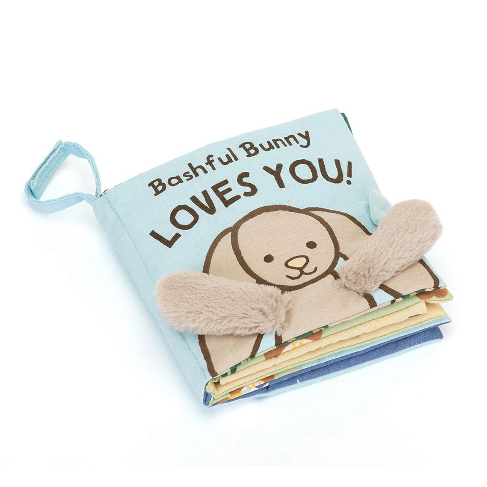 Knihy Jellycat Bashful Bunny Loves You,15cm x 15cm x 5cm Béžový | GIXQL-0714