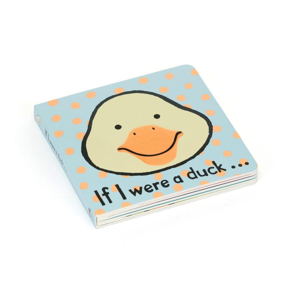 Knihy Jellycat If I Were A Duck Board,15cm x 15cm x 2cm Žluté | PUGDM-5419