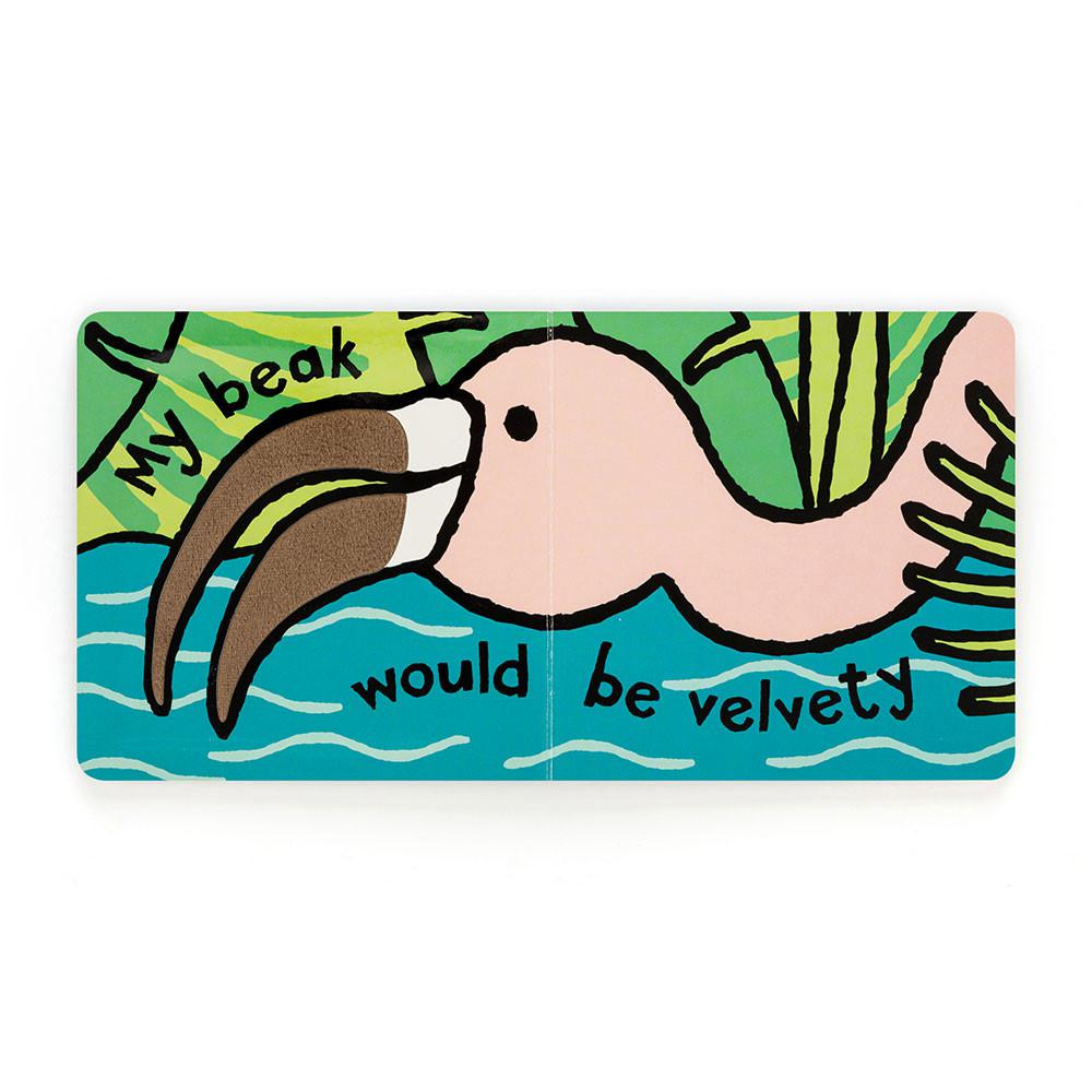 Knihy Jellycat If I Were A Flamingo Board,15cm x 15cm x 2cm Růžové | WRTNZ-2743