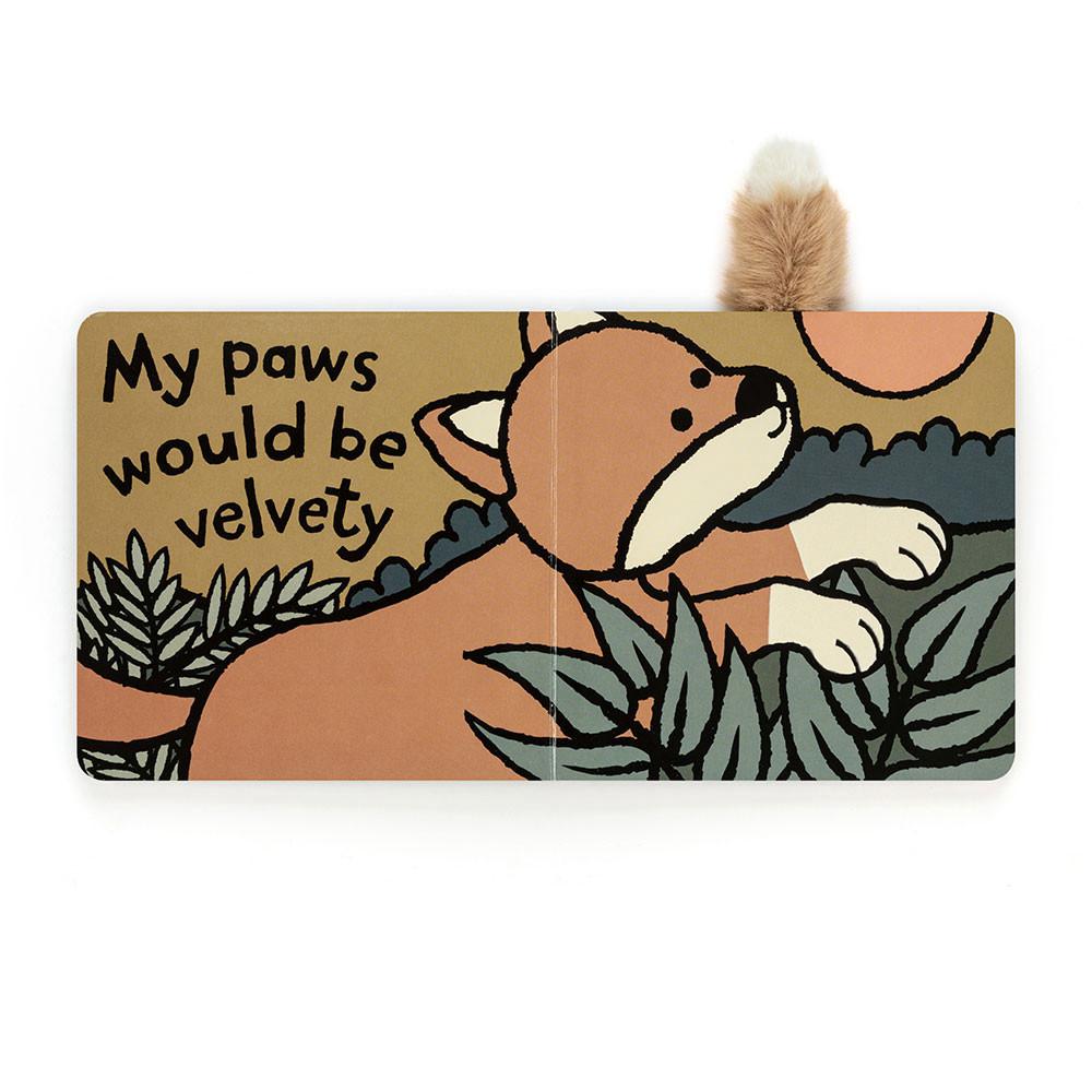 Knihy Jellycat If I Were A Fox Board,15cm x 15cm x 2cm Oranžové | FDZEL-5209