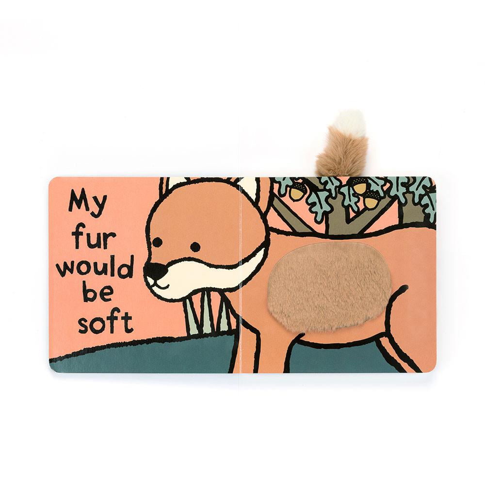 Knihy Jellycat If I Were A Fox Board,15cm x 15cm x 2cm Oranžové | FDZEL-5209