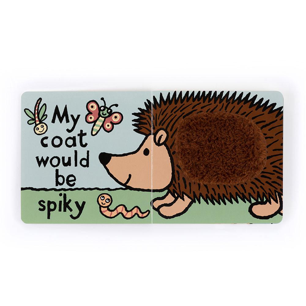 Knihy Jellycat If I Were A Hedgehog,15cm x 15cm x 2cm Hnědé | YNJMR-1736