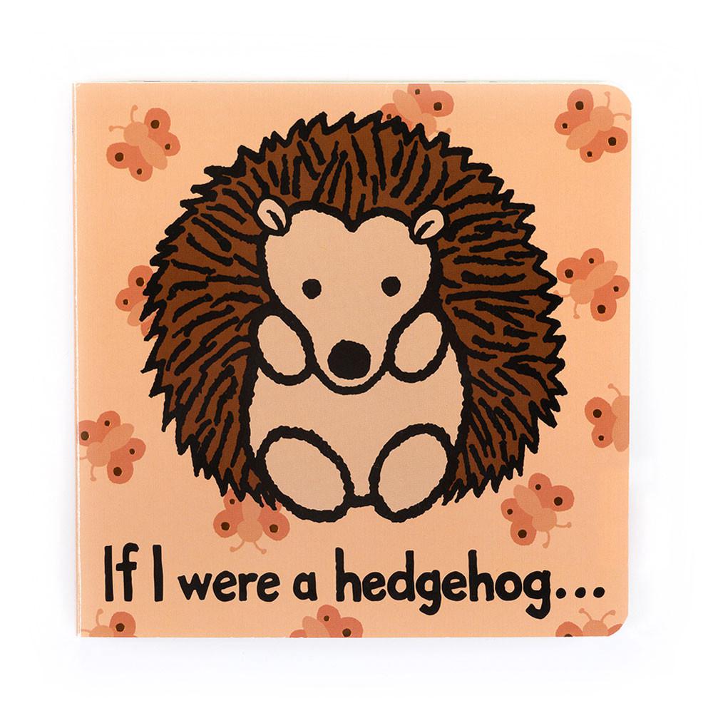 Knihy Jellycat If I Were A Hedgehog,15cm x 15cm x 2cm Hnědé | YNJMR-1736
