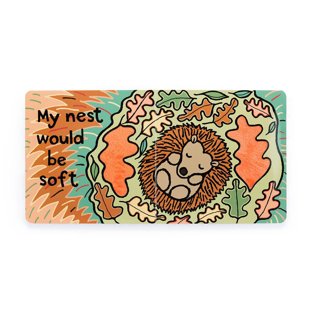 Knihy Jellycat If I Were A Hedgehog Board,15cm x 15cm x 2cm Hnědé | IBCEM-6521