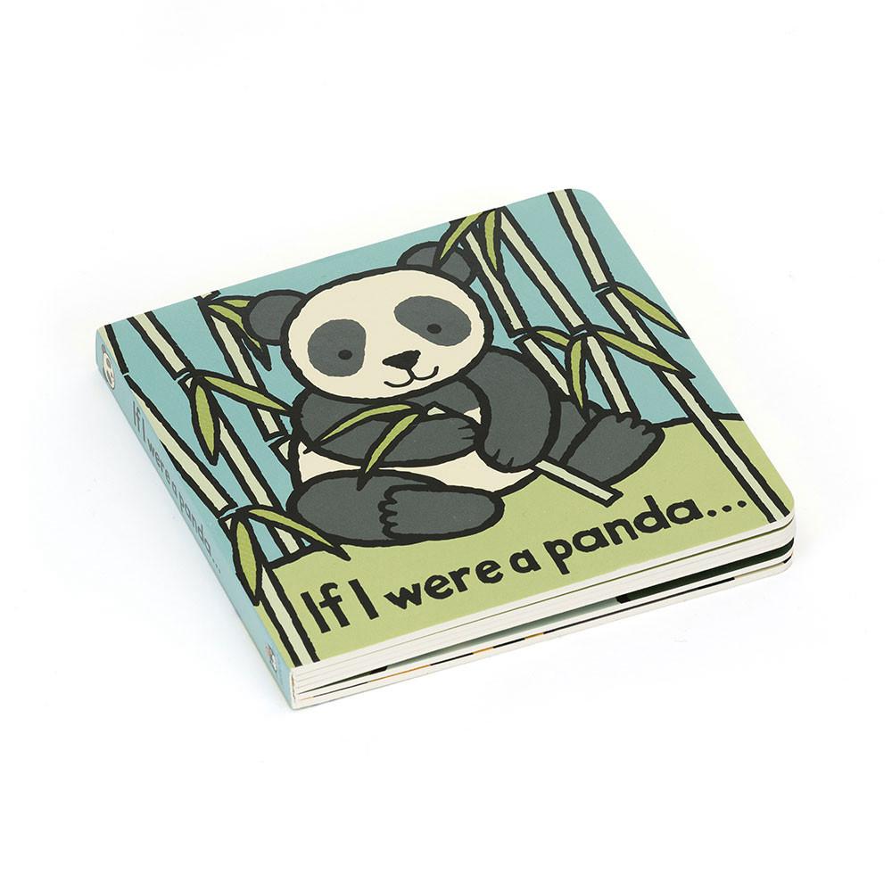 Knihy Jellycat If I Were A Panda Board,15cm x 15cm x 2cm Černé | JTMBZ-6378