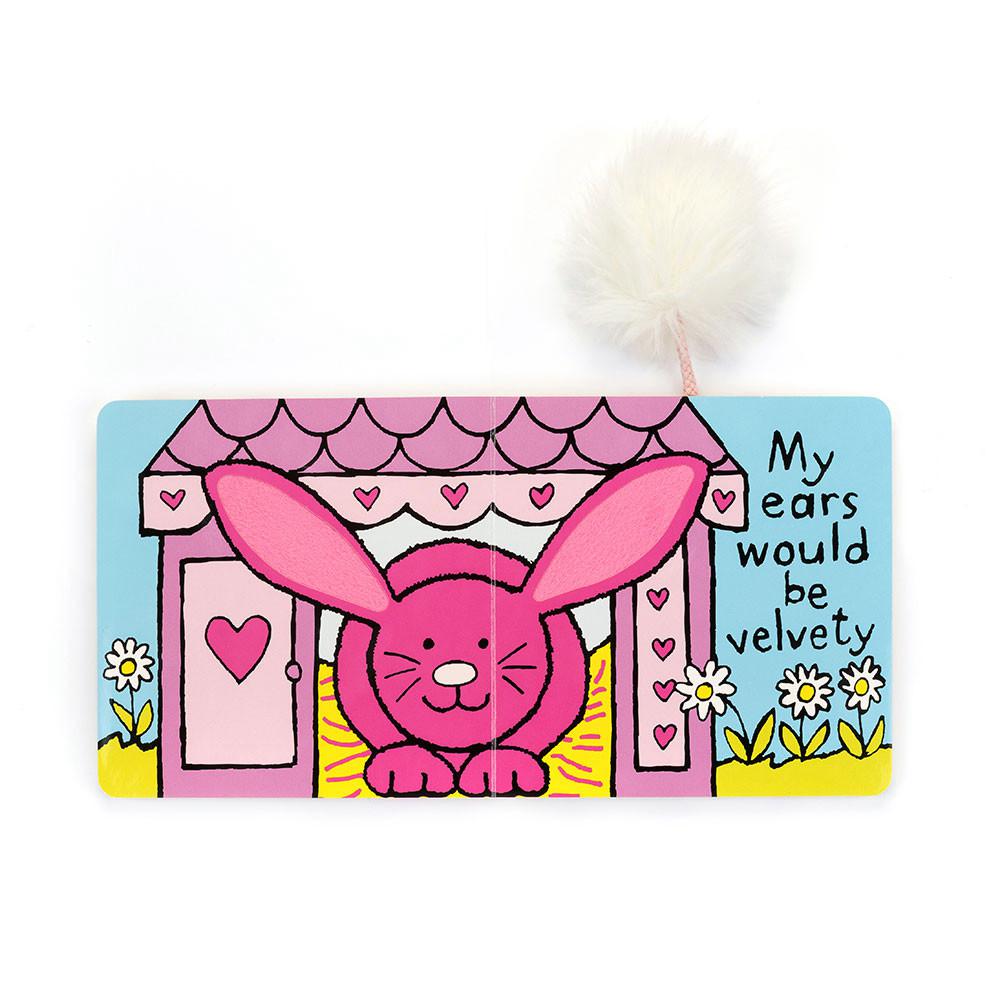 Knihy Jellycat If I Were A Rabbit Board,15cm x 15cm x 2cm Růžové | XSOCI-6572