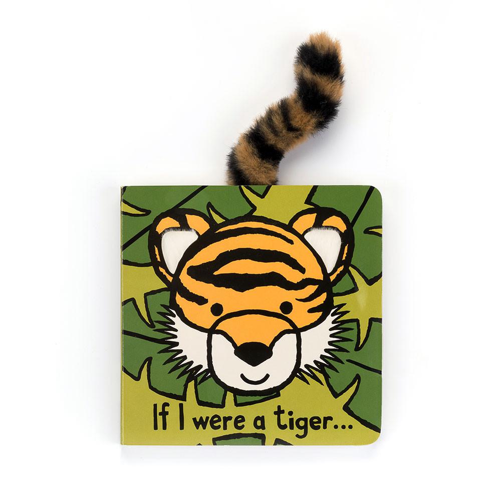 Knihy Jellycat If I Were A Tygříci Board,15cm x 15cm x 2cm Žluté | OTBRG-7498