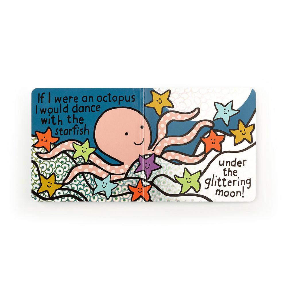Knihy Jellycat If I Were An Octopus Board,15cm x 15cm x 2cm Oranžové | DZURJ-1803