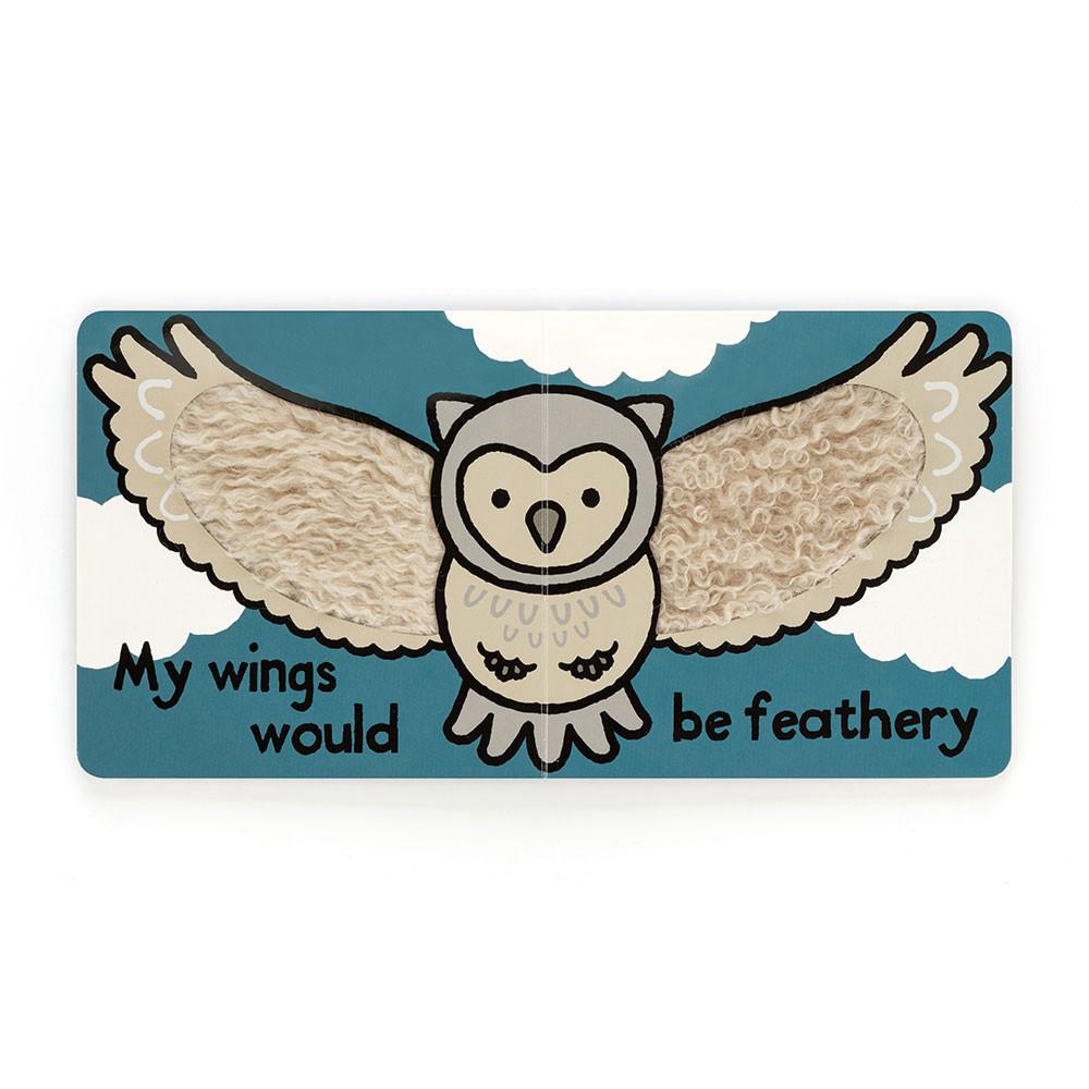 Knihy Jellycat If I Were An Owl,15cm x 15cm x 2cm Šedé | POZGQ-8963