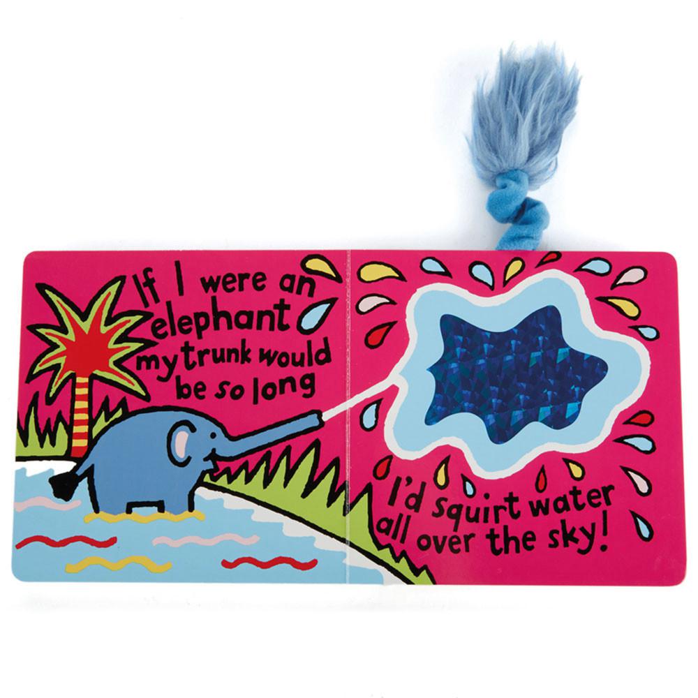 Knihy Jellycat If I Were An Sloníci Board,15cm x 15cm x 2cm Blankyt | BNOIA-4718