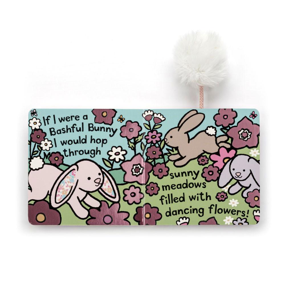 Knihy Jellycat If I Were a Bunny Board - Blush,15cm x 15cm x 2cm Růžové | LYSKP-4392