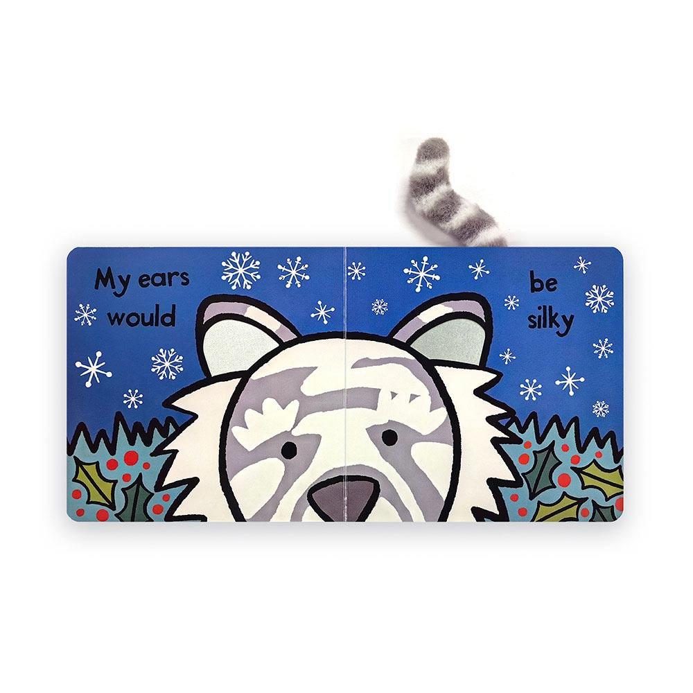 Knihy Jellycat If I Were a Snow Tygříci Board,15cm x 15cm x 2cm Bílé | CIQOH-9564
