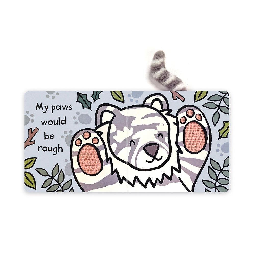 Knihy Jellycat If I Were a Snow Tygříci Board,15cm x 15cm x 2cm Bílé | CIQOH-9564