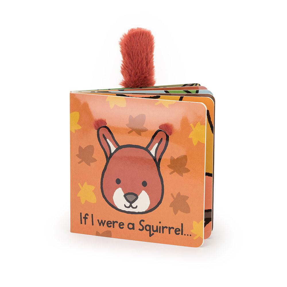 Knihy Jellycat If I Were a Squirrel Board,15cm x 15cm x 2cm Oranžové | YOBXK-7940