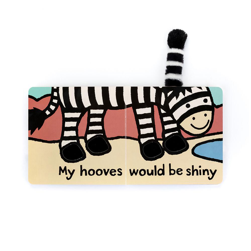 Knihy Jellycat If I were a Zebra Board,15cm x 15cm x 2cm Bílé | ZLDGH-5047
