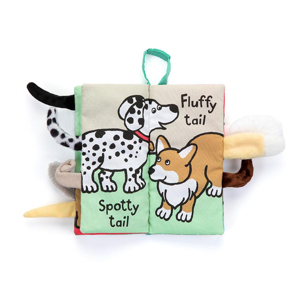 Knihy Jellycat Puppy Tails Activity,22cm x 13cm x 5cm Zelene | HRVSG-7604