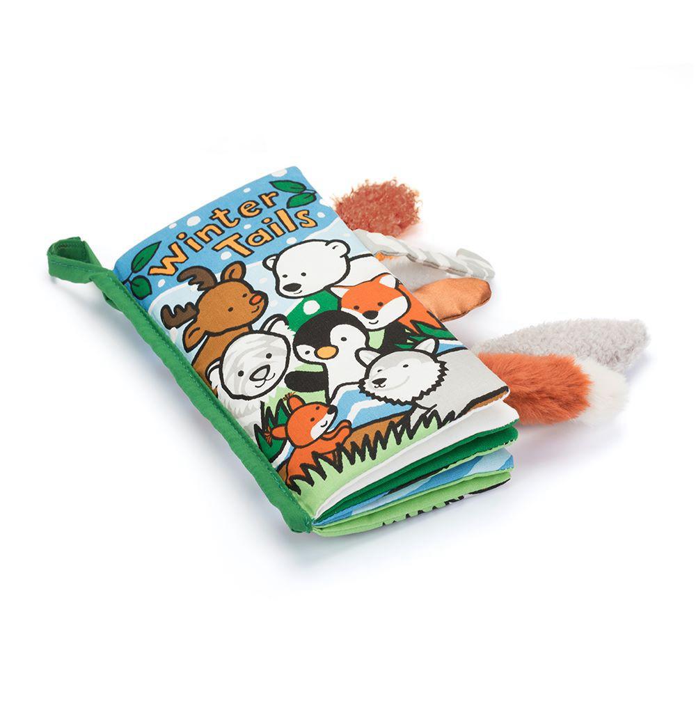 Knihy Jellycat Winter Tails Activity,22cm x 13cm x 5cm Blankyt | EGQUP-3682