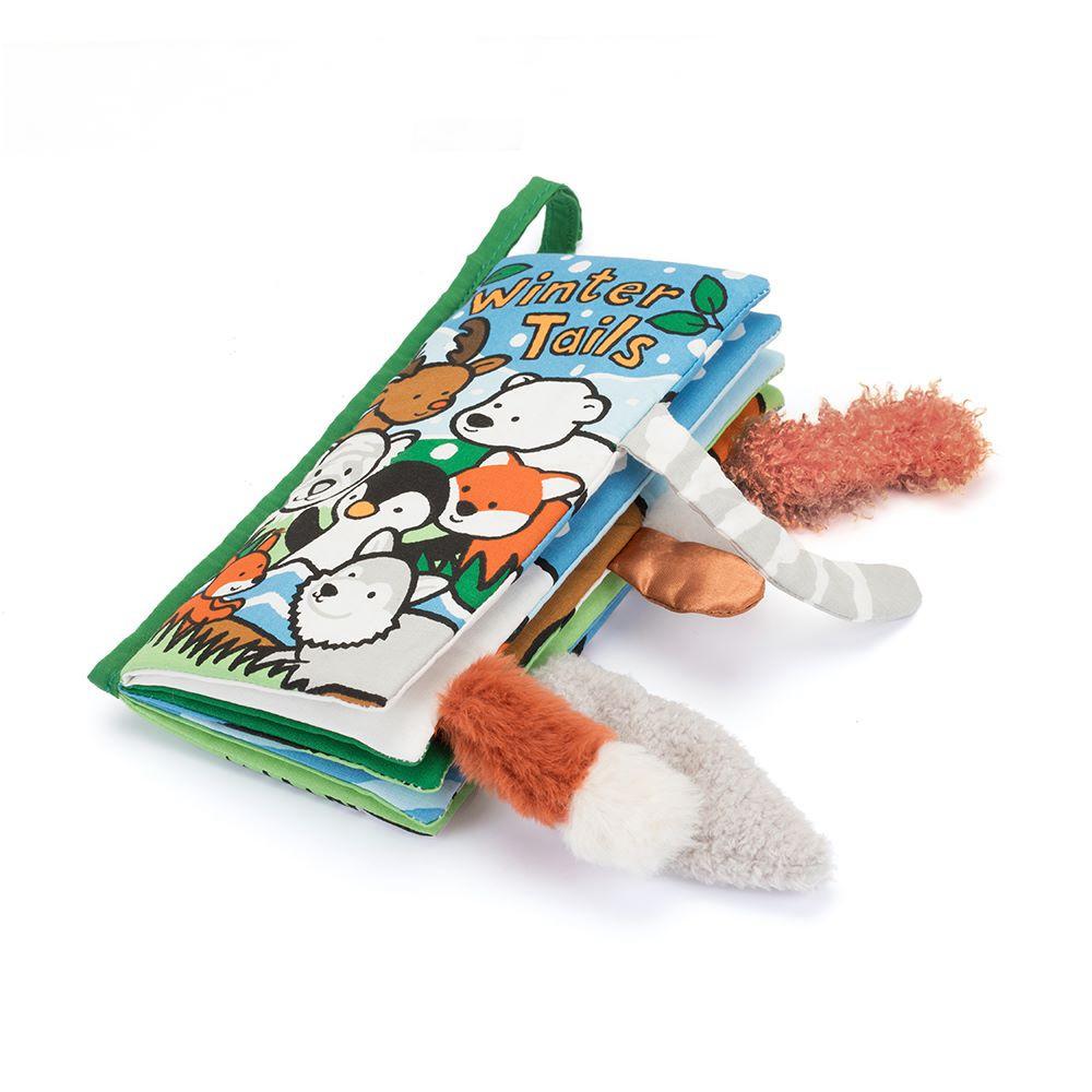 Knihy Jellycat Winter Tails Activity,22cm x 13cm x 5cm Blankyt | EGQUP-3682
