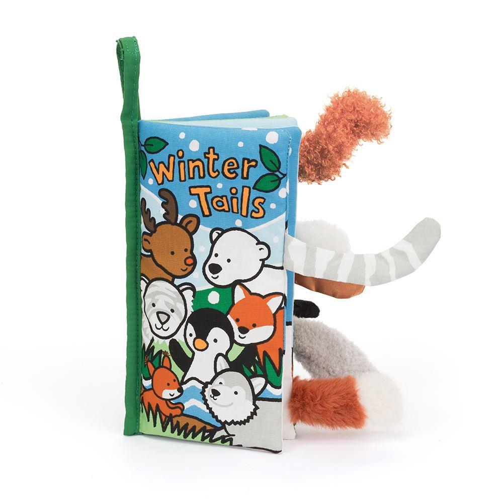 Knihy Jellycat Winter Tails Activity,22cm x 13cm x 5cm Blankyt | EGQUP-3682