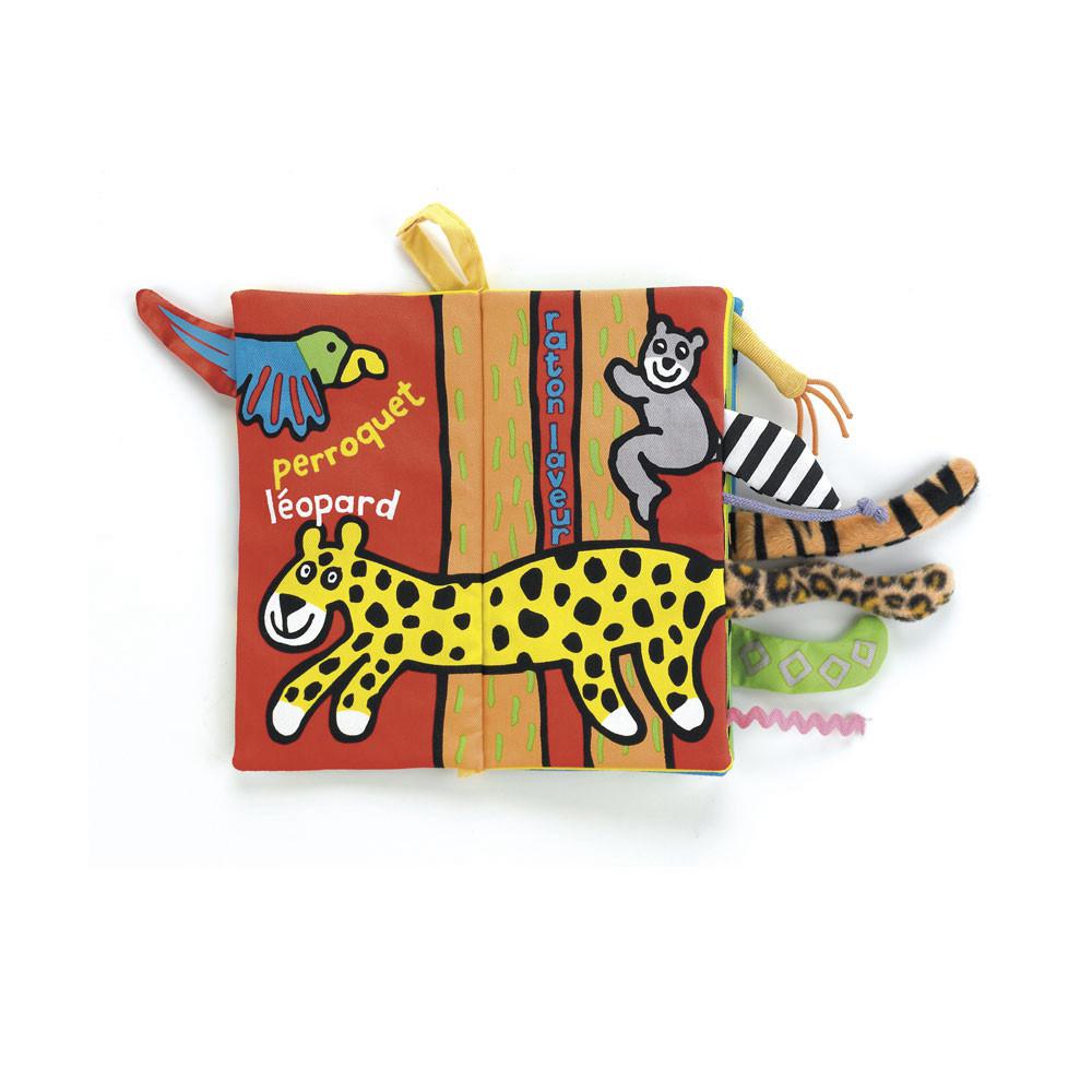Knižka Aktivity Jellycat Coucou Jungle,22cm x 13cm x 5cm Žluté | JBMXP-5047
